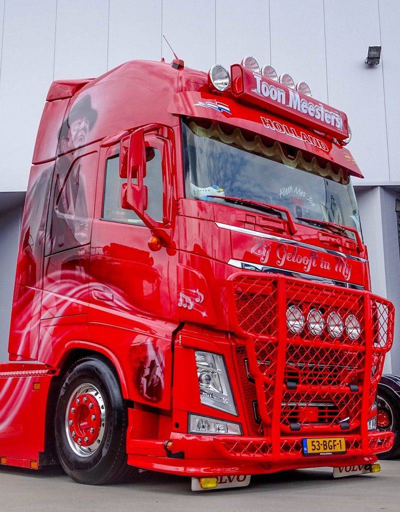 Fox Parts Volvo FH4/FH5/Aero + FM5 Zonneklep 33,5cm