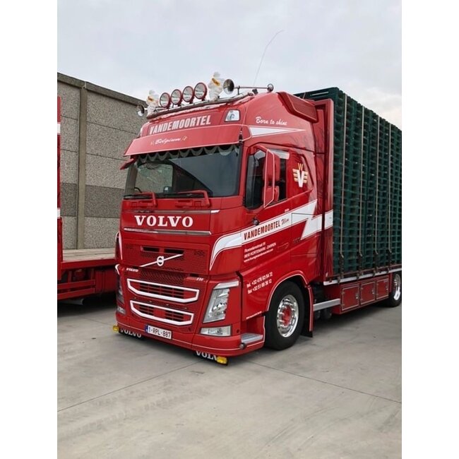 Fox Parts-solskydd, Volvo FH4/FH5/Aero + FM5, 33,5 cm