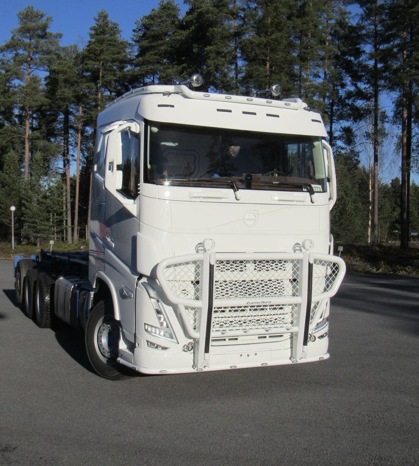 Fox Parts Volvo FH4/FH5/Aero + FM5 Zonneklep 33,5cm