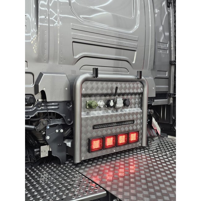 Cache-suspension aluminium Scania R & S (set)