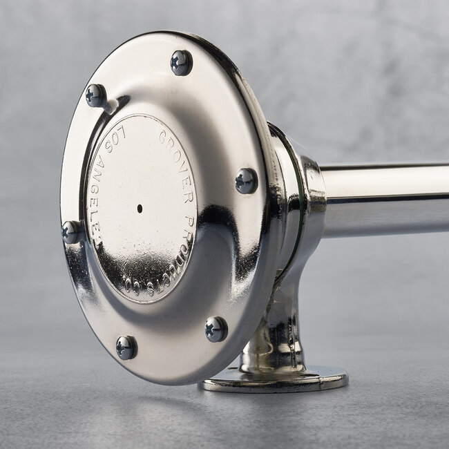 Grover Deluxe Organtone™ lufthorn, 86 eller 95 cm, forkromet