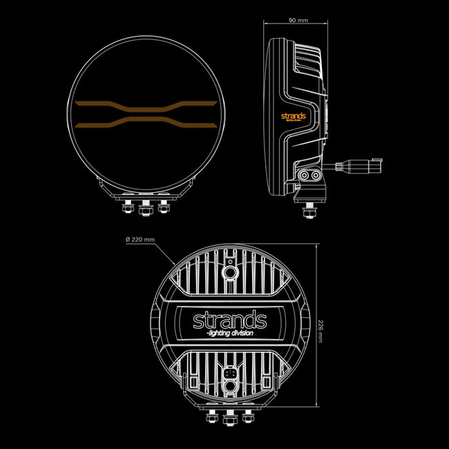 Strands FOR9T Dragon Drive 9"
