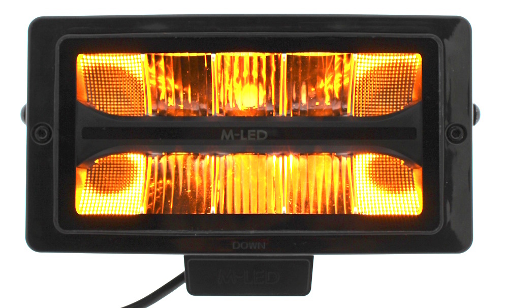 M-LED Classic 220 verstraler met dual color positielicht