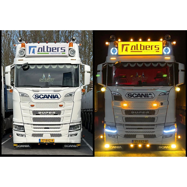 Dichte grill element voor de Next Gen Scania