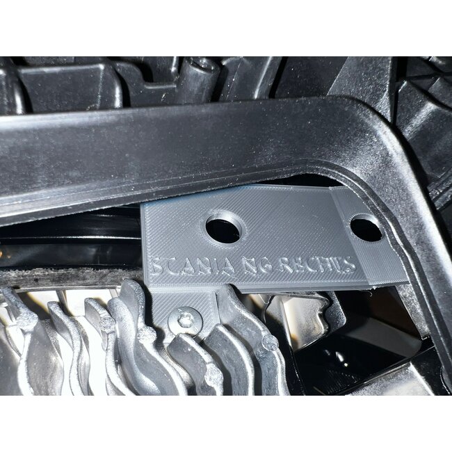 Scania NG city light plates with and without flashers