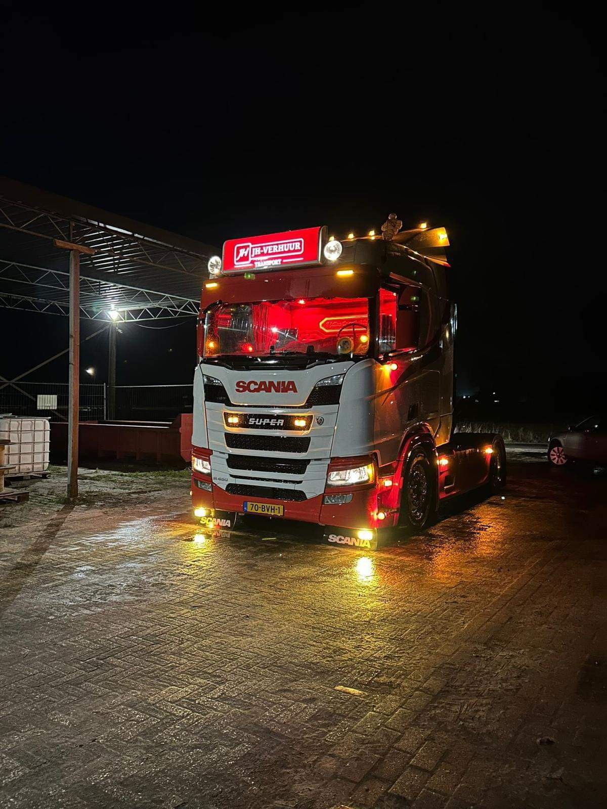 Scania NG Stadtlichtkennzeichen mit und ohne Blinker