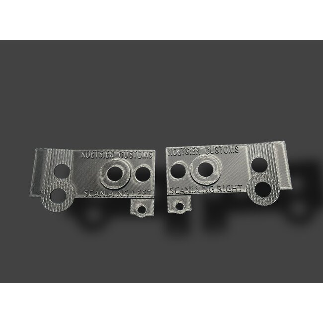 Scania NG city light plates with and without flashers