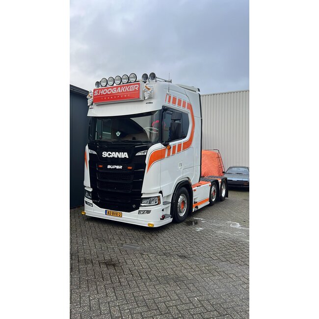 Solarguard kofangerspoiler Scania NG høj kofanger + Talmu'er