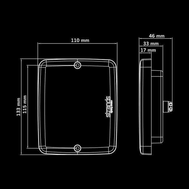 Strands FOR9T Illusion Rear/Fog Light