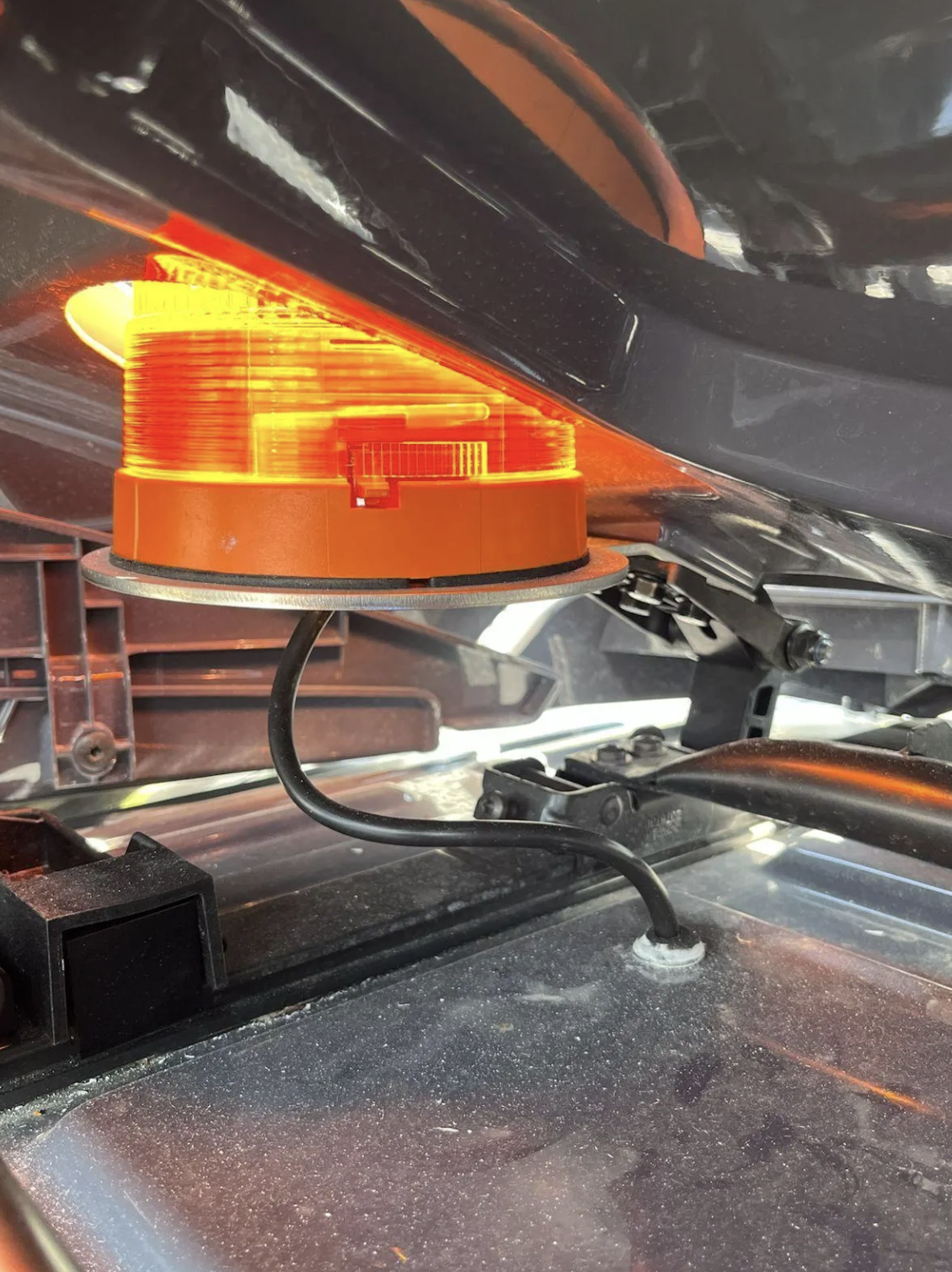 Zwaailampsteunen Scania NGR