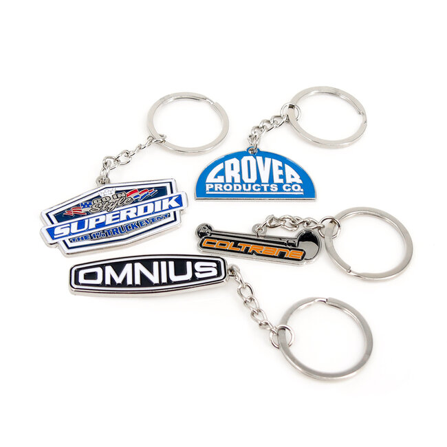 Super thick metal key ring