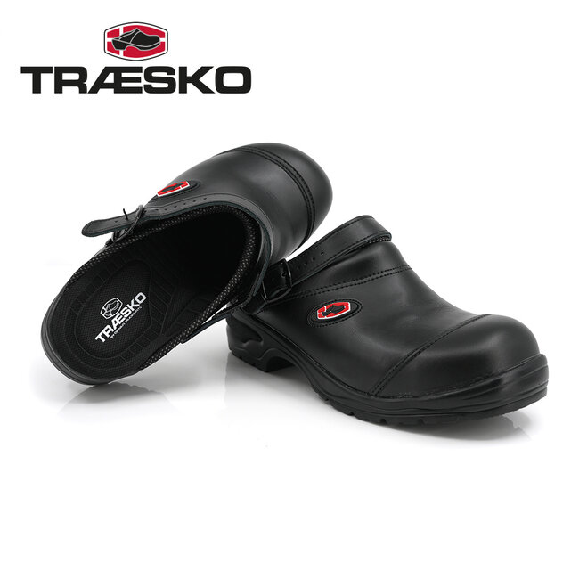 TRÆSKO - Kjeld Safety toe/strap