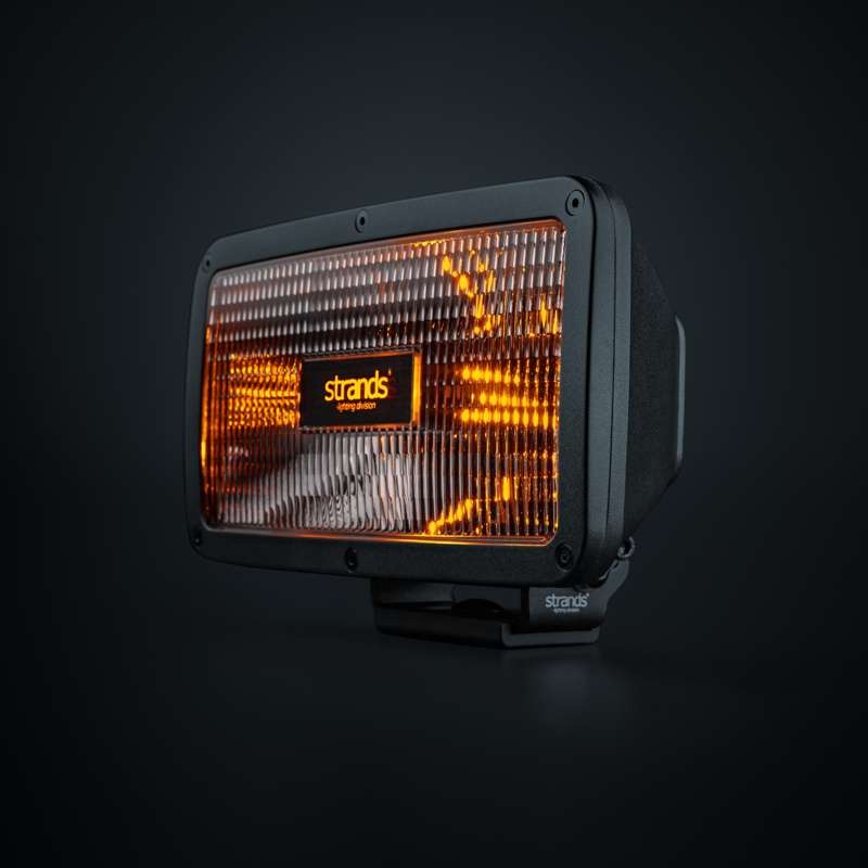 IZE LED OG Spotlight quadratisch weiß/orange Positionsleuchte