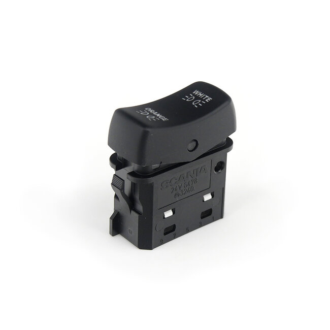 Vit/orange belysning 3-lägesbrytare Scania NG