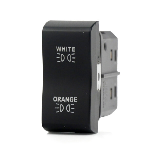 Vit/orange belysning 3-lägesbrytare Scania NG