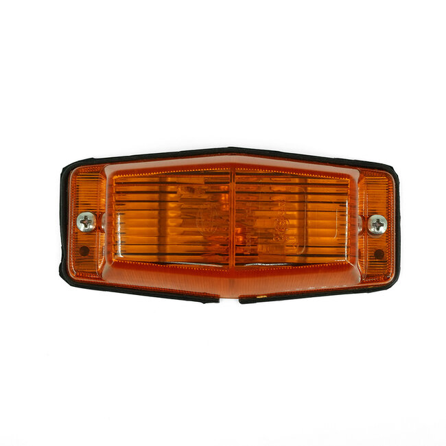 Hella dubbelpolige zijmarkeringslamp oranje