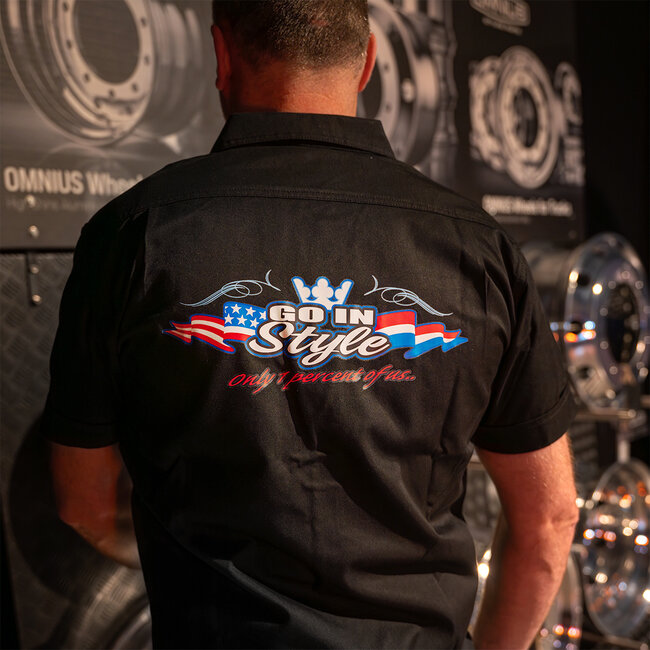 Das Go-in-Style.nl Shopshirt mit kurzen Ärmeln!