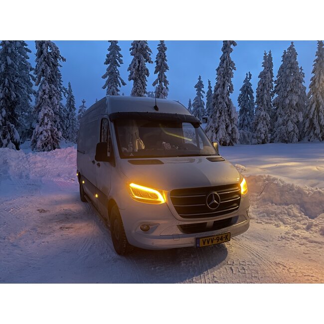 MB Sprinter Daytime Running Lights Switchable Amber/White