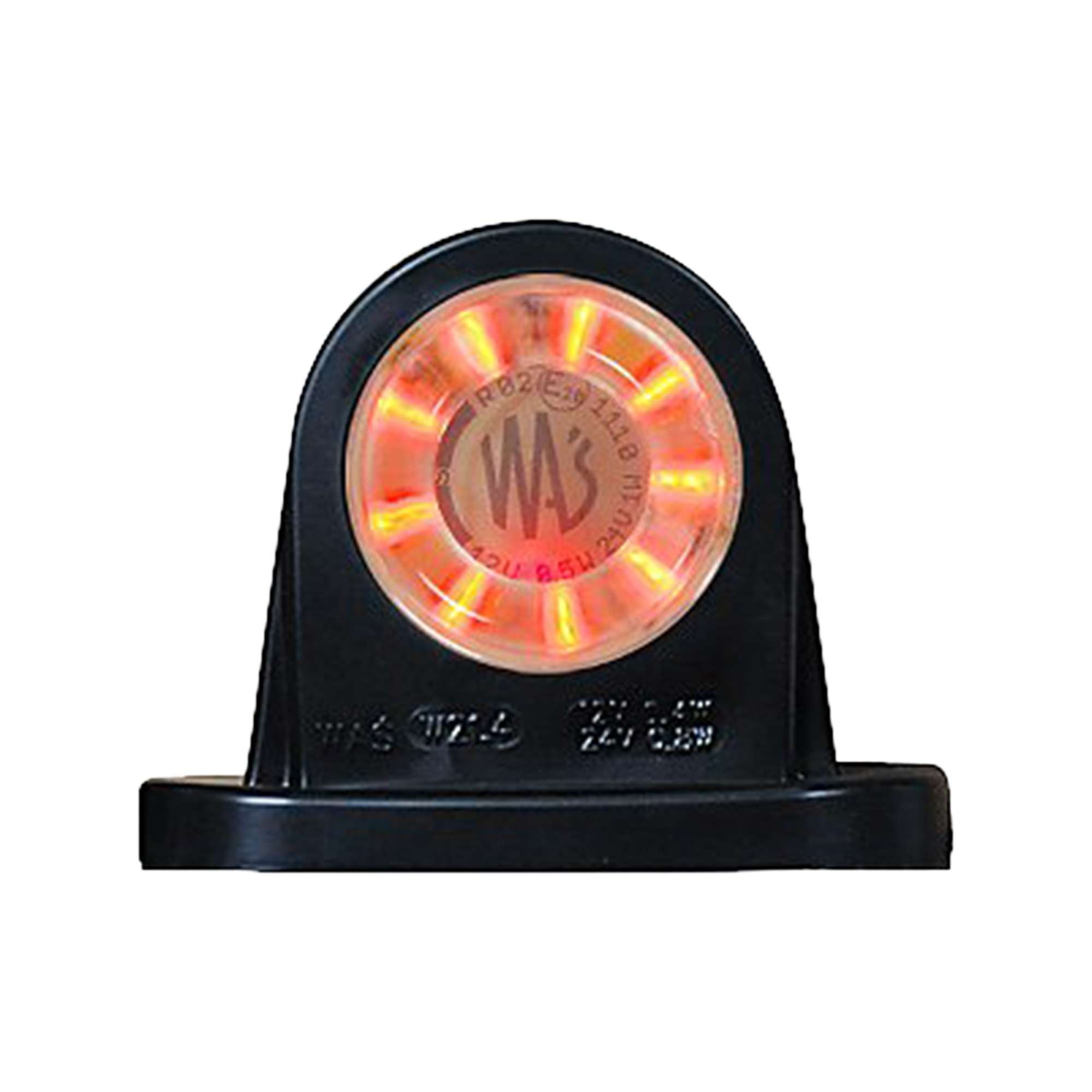 Strands Strands Rubber Arm Rear/Front Position Light Clear Lens