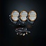 Strands Complete set 3x Siberia nr. 9" LED verstralers