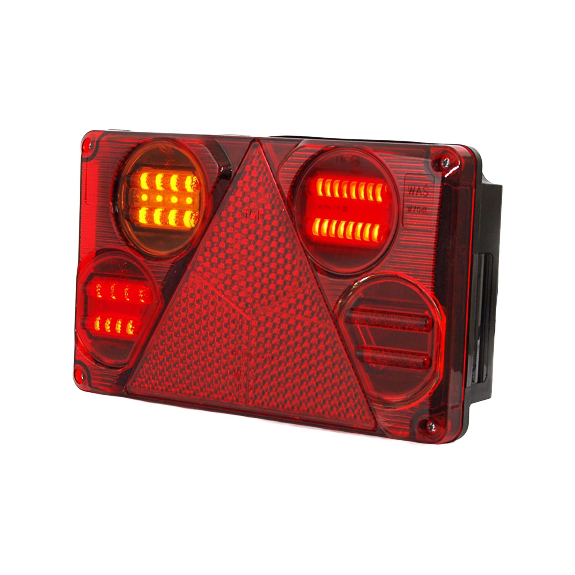 Strands Strands 5 Func. Taillight For Trailer Left Bayonet Rectangular