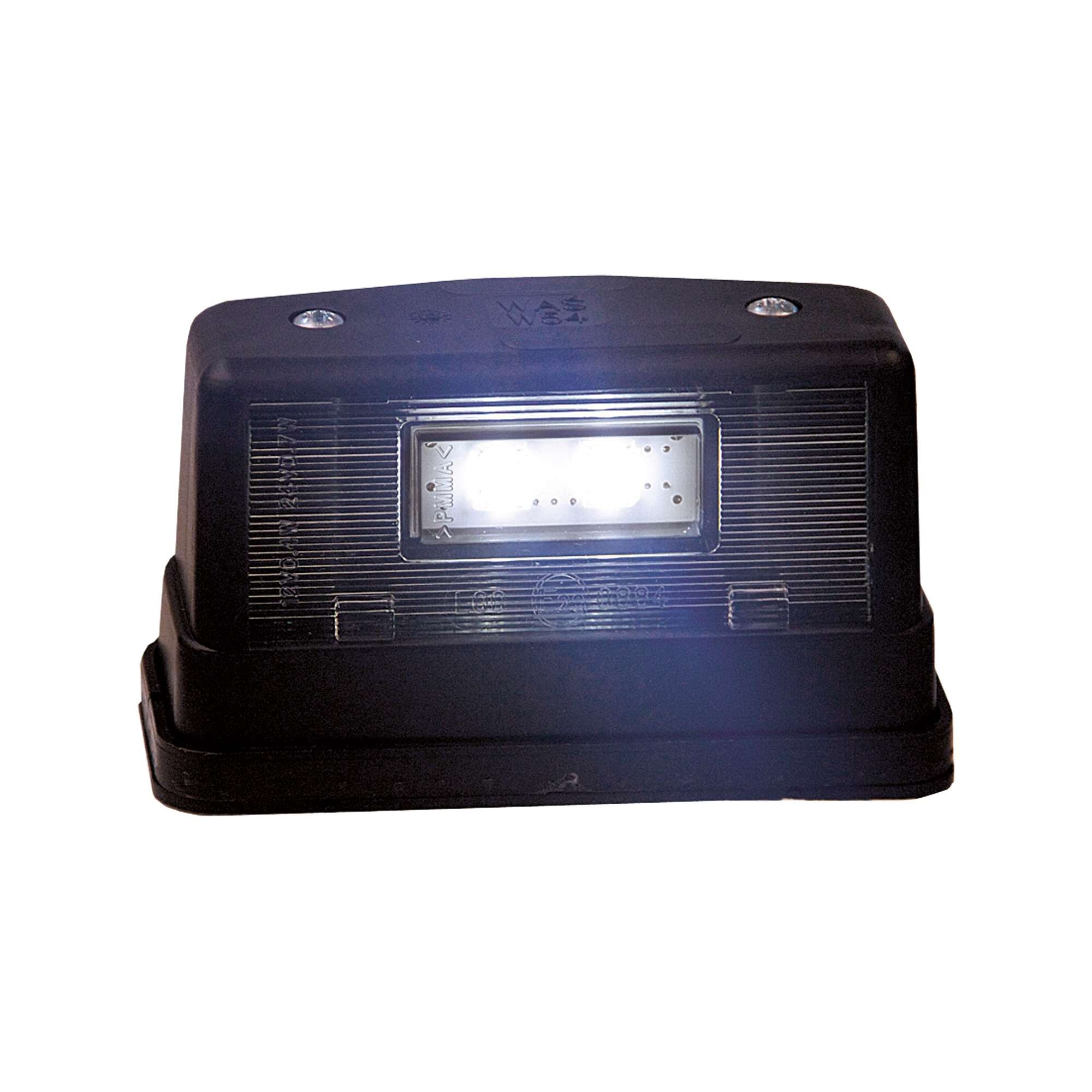 Strands Strands Rectangular Licence Plate Light White Led, Black