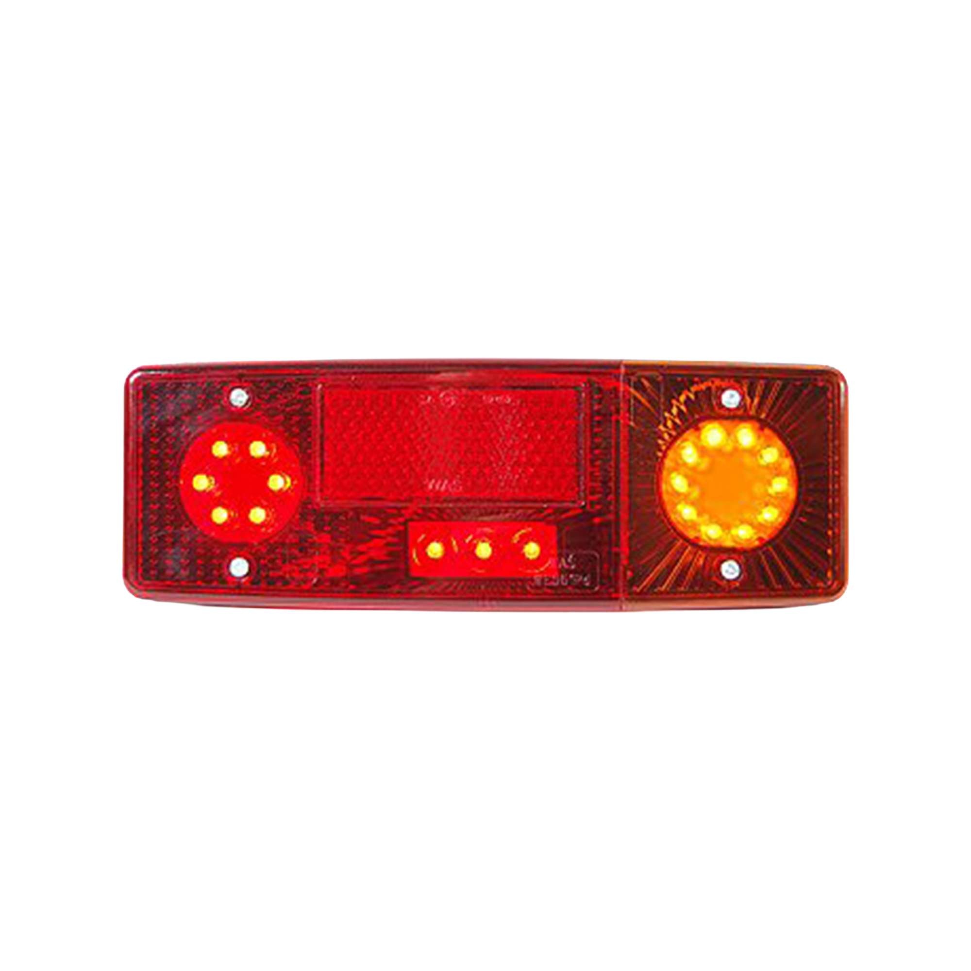 Strands Strands 4 Func. Taillight Right With Reflex Rectangular