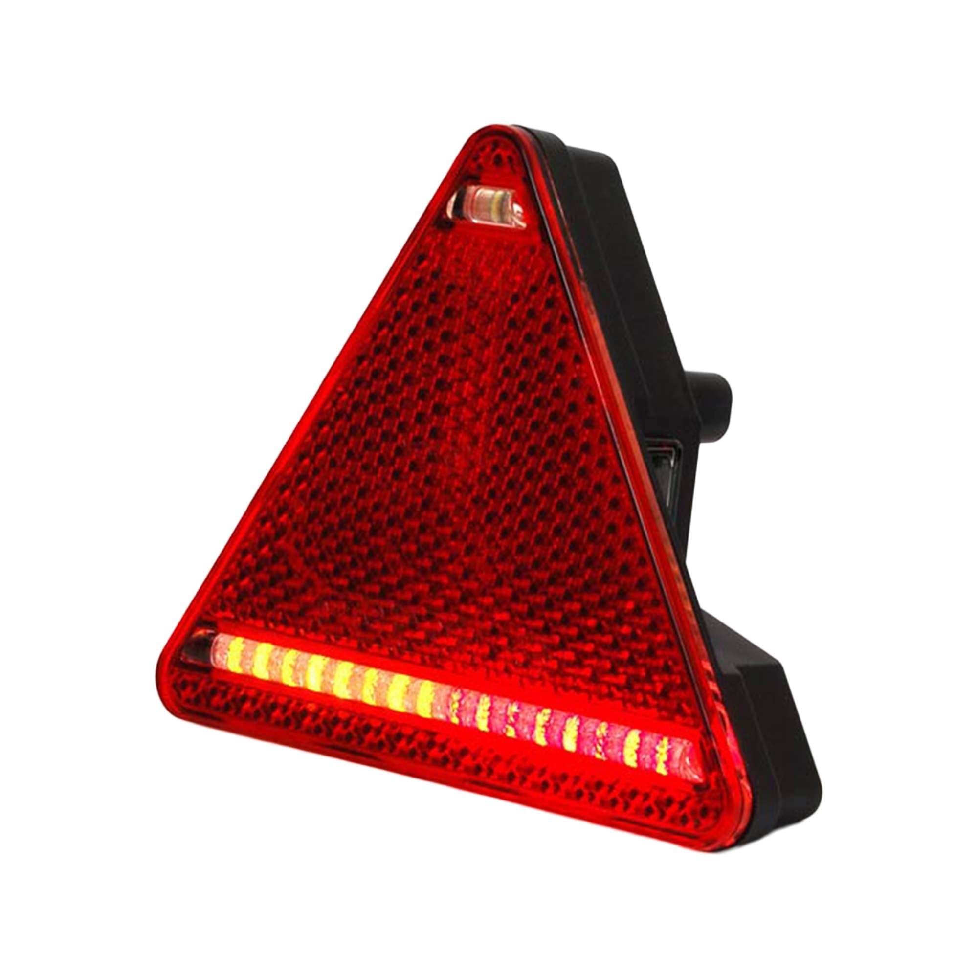 Strands Strands 4 Func. Taillight With Reflex Fog Left Triangle