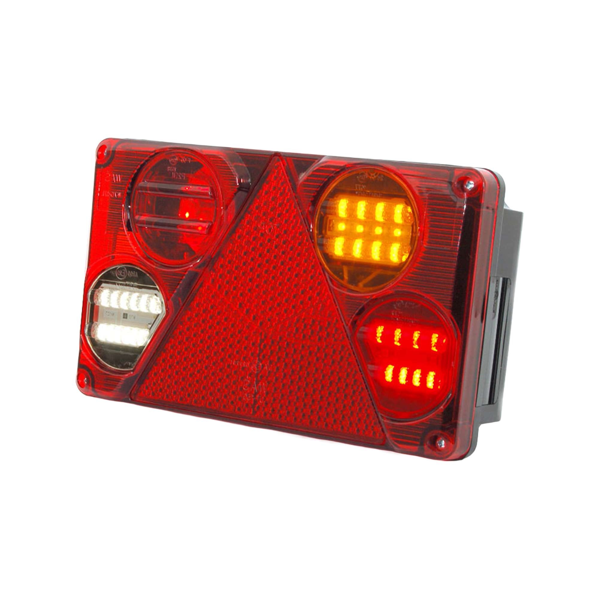 Strands Strands 5 Func. Taillight For Trailer Right Bayonet Rectangular