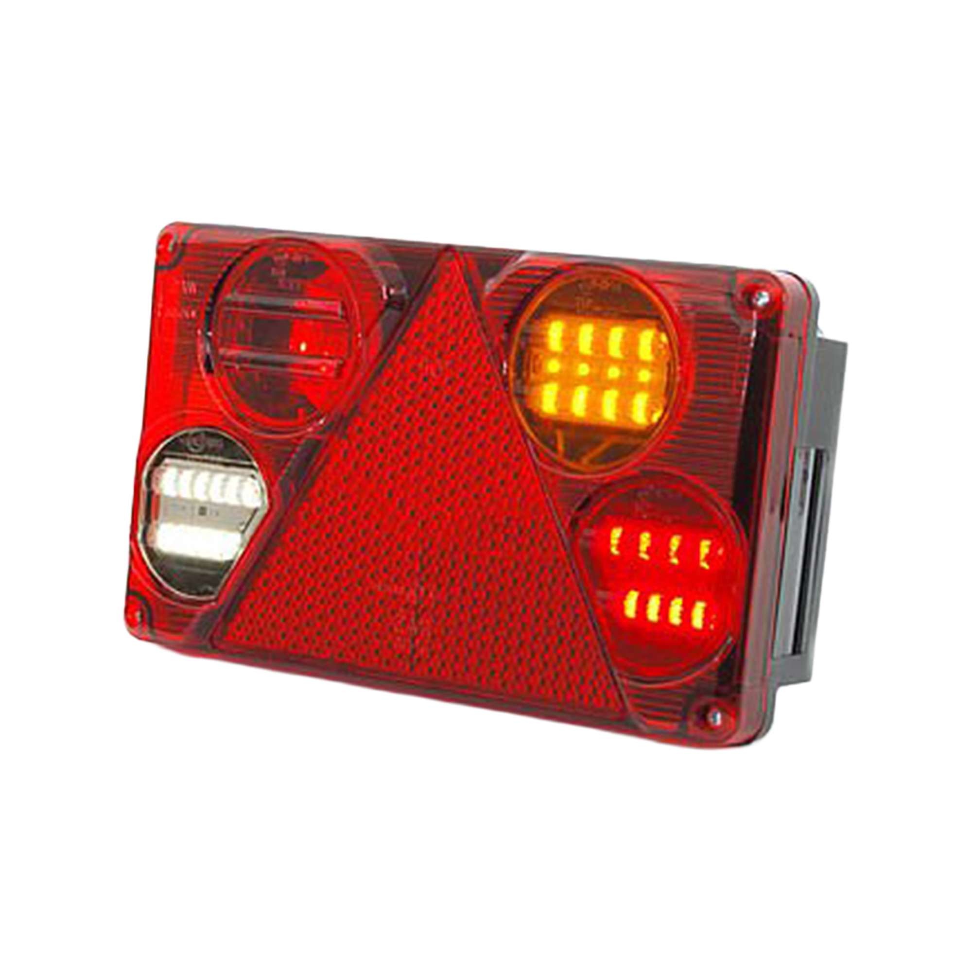 Strands Strands 5 Func. Taillight For Trailer Right Rectangular