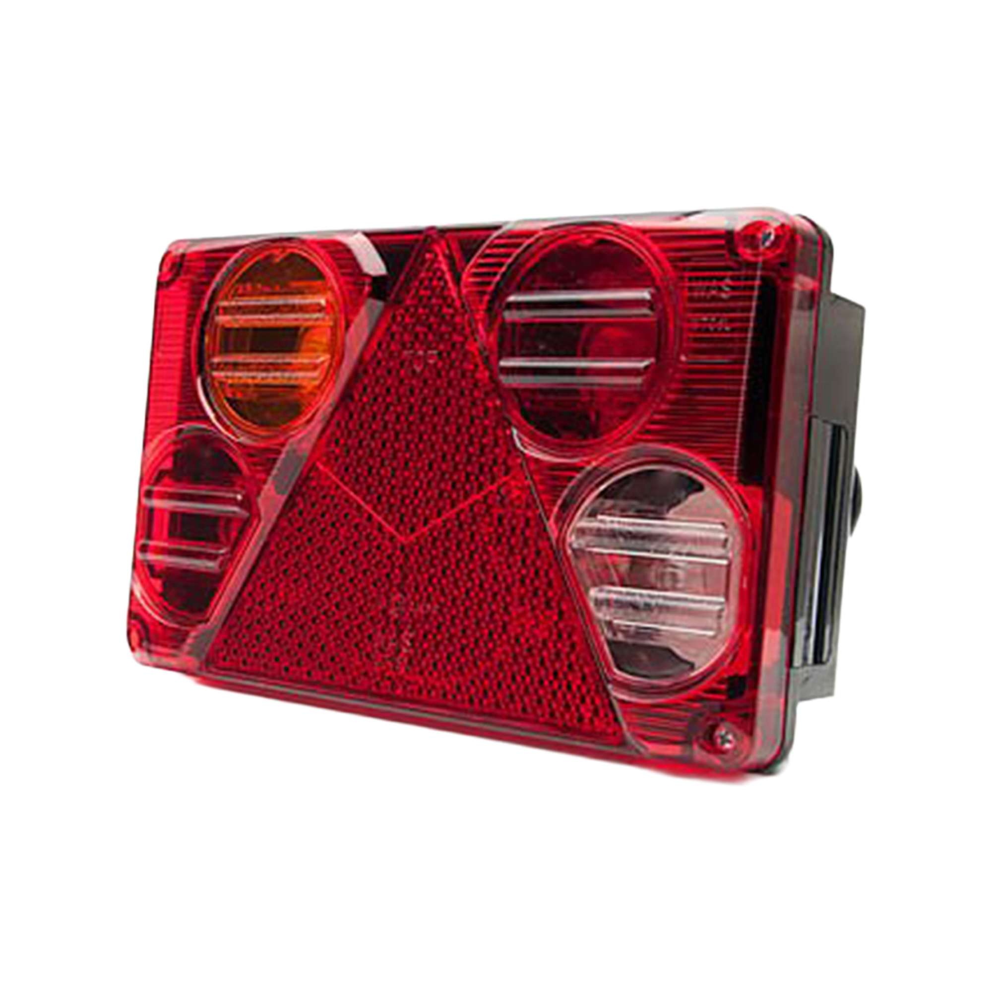 Strands Strands 5 Func. Taillight For Trailer  Left Rectangular