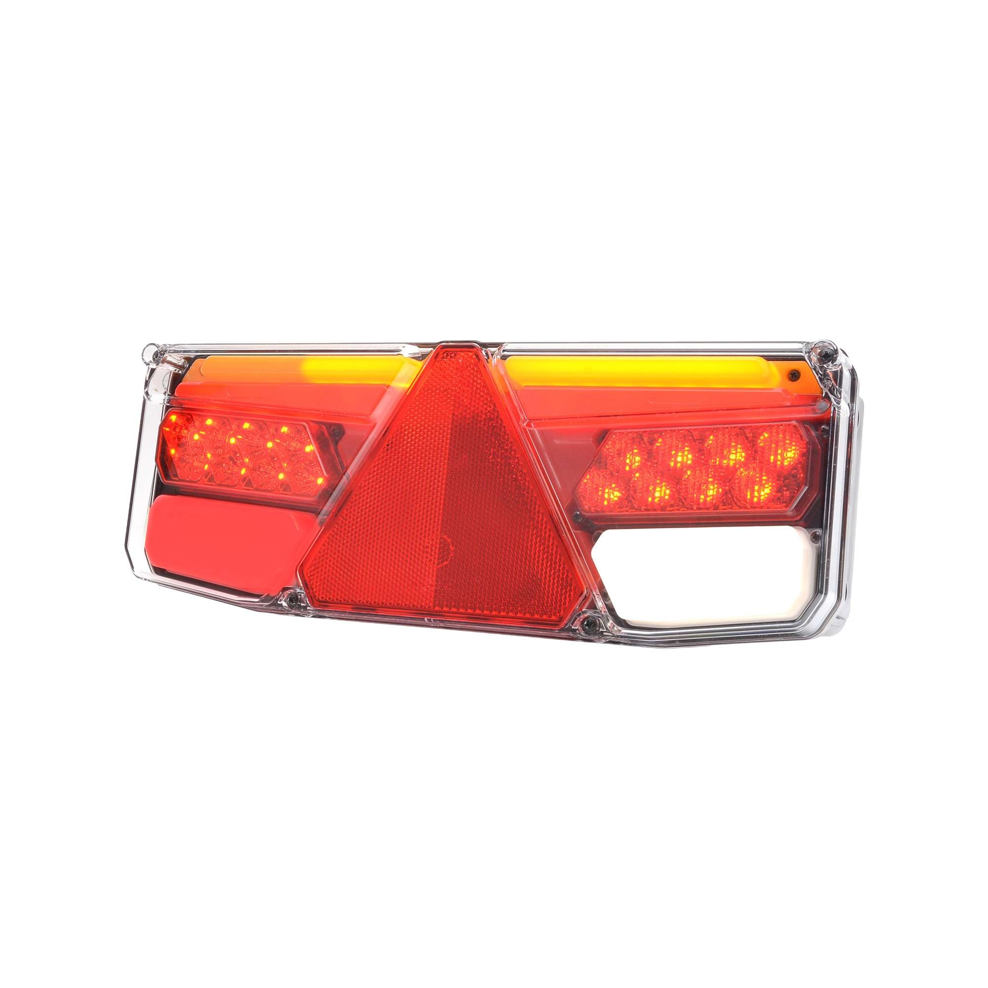 Strands Strands 5 Func. Taillight For Trailer Left, Dyn. Indicator Rectangular