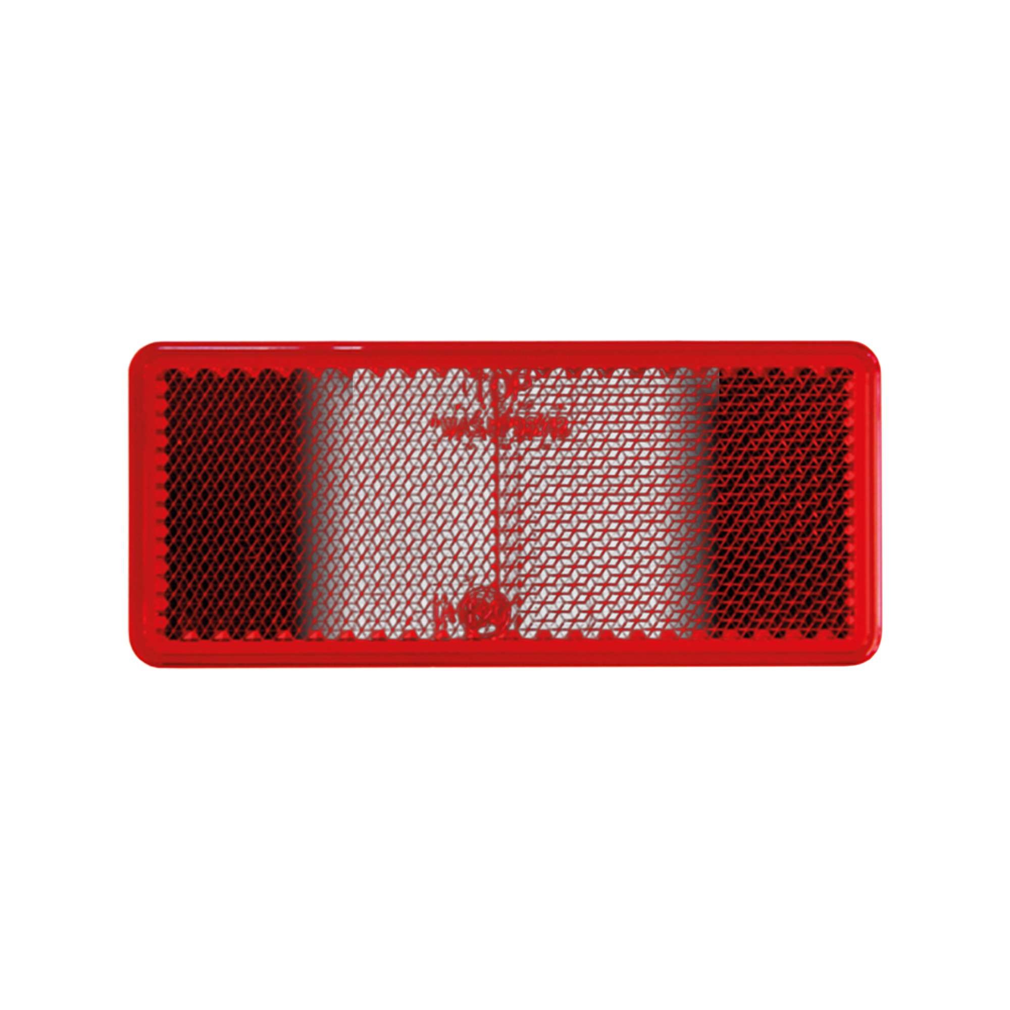 Strands Strands Red Reflex Rectangular