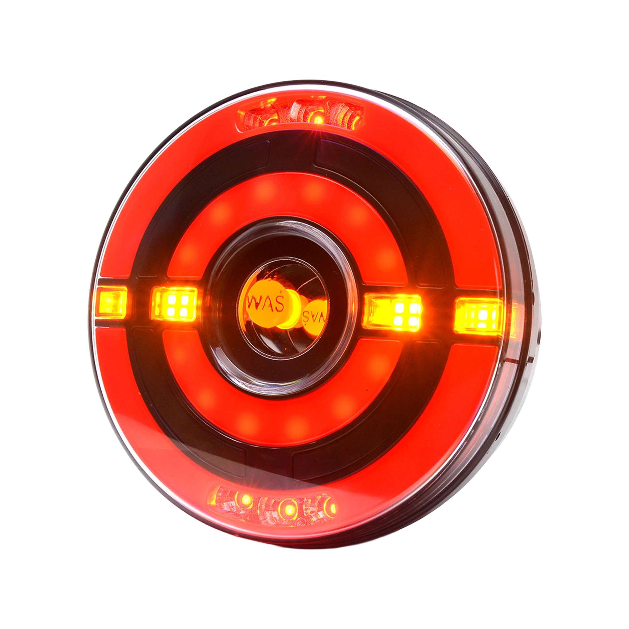 Strands Strands 3 Func. Taillight Round, Indicator