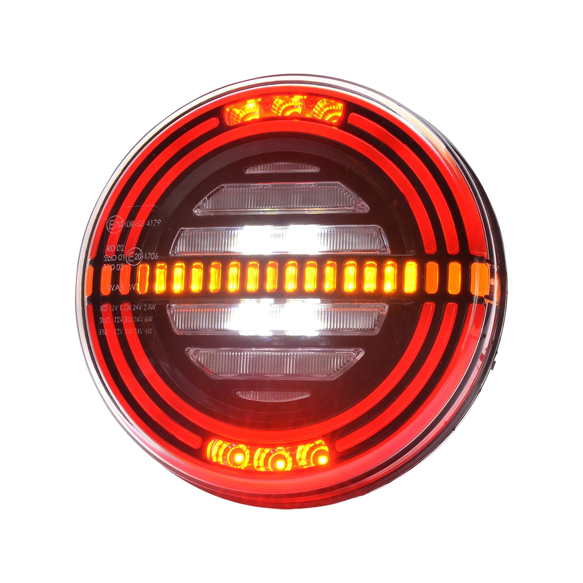 Strands Strands 5 Func. Taillight Universal Round