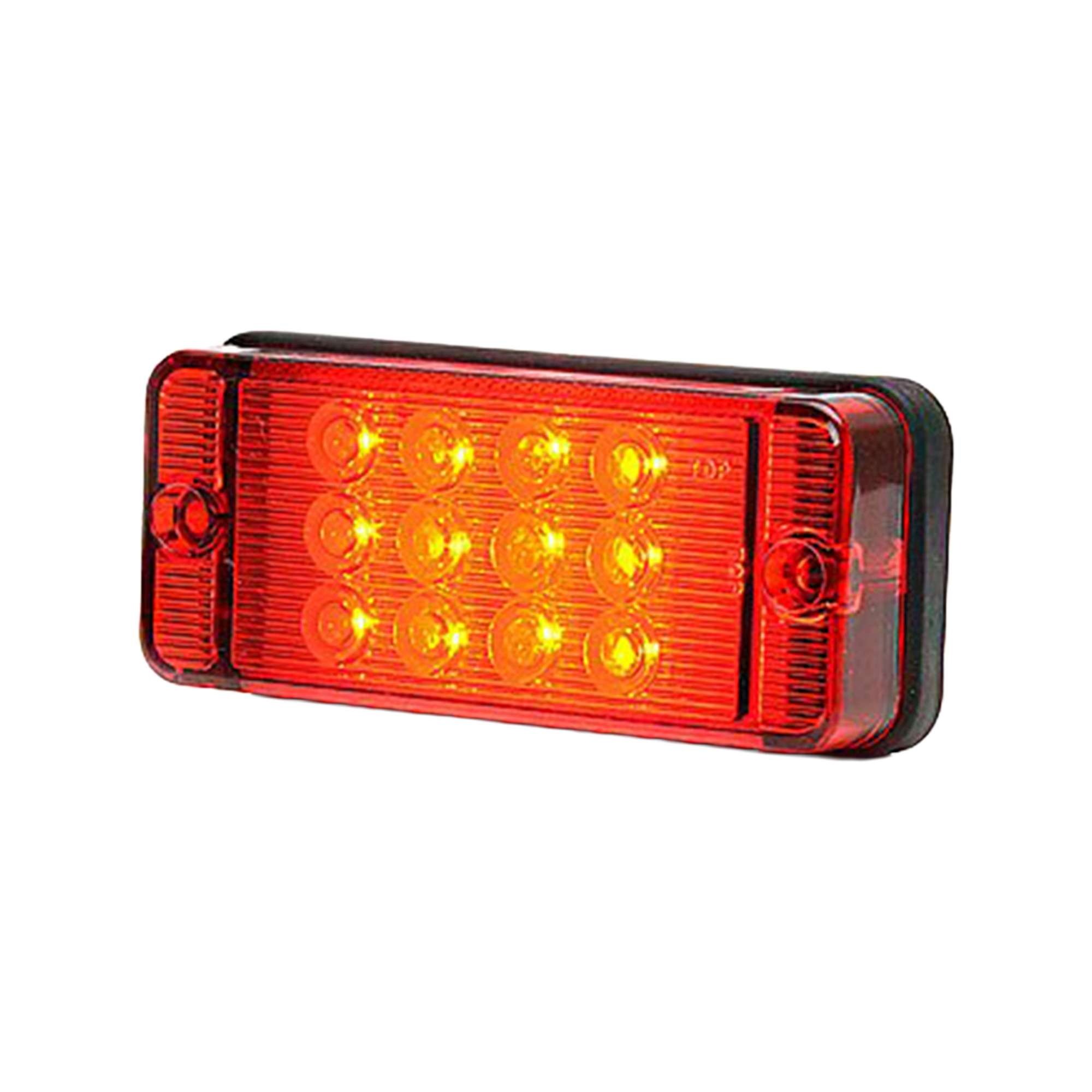 Strands Strands Fog Light Red Lens Rectangular