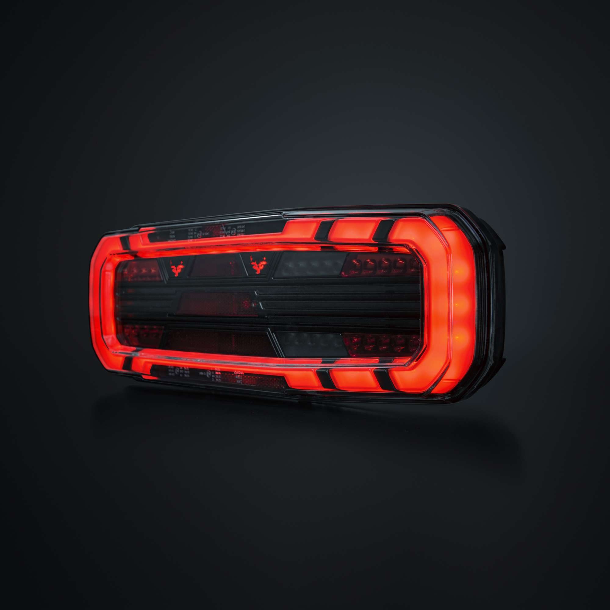 Strands Freedom Dark 5 Func. Taillight Right For Trailer