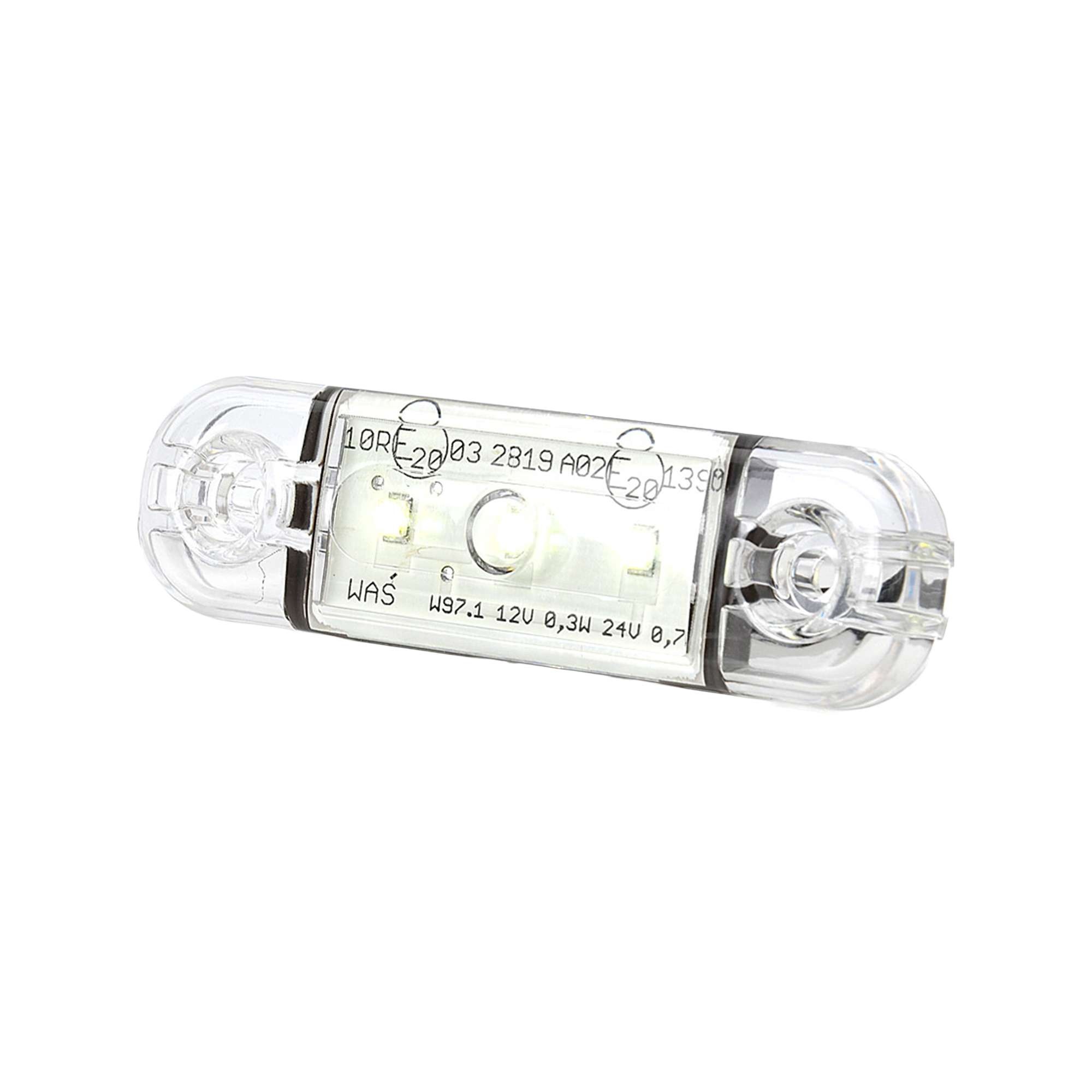 Strands Strands Side Marker 3 Led, Clear Lens