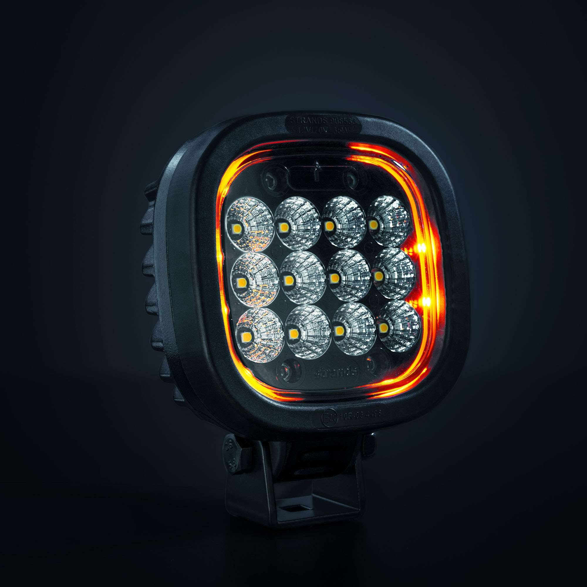 Strands Lampa robocza President 2.0 24W bursztynowa