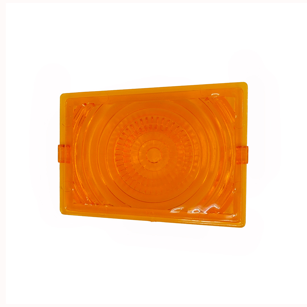 Oberlichtlinse Scania 2er-Serie orange