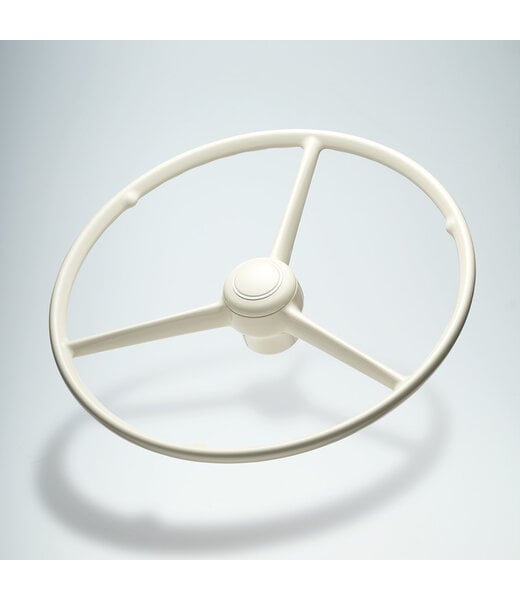 Omnius Driespaak Stuurwiel 53cm Wit