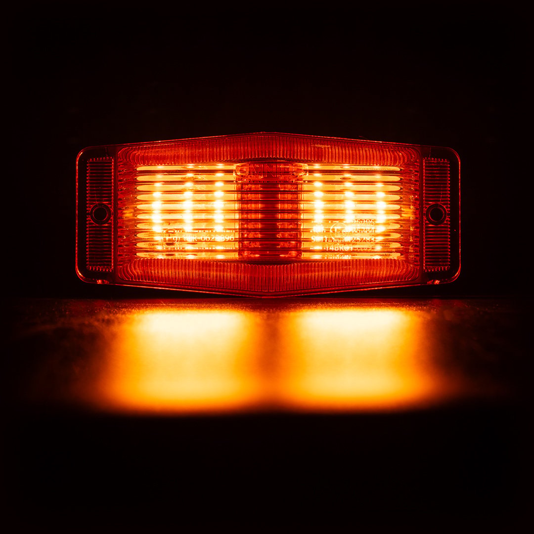 Omnius Slimline Dubbelbrander Oranje