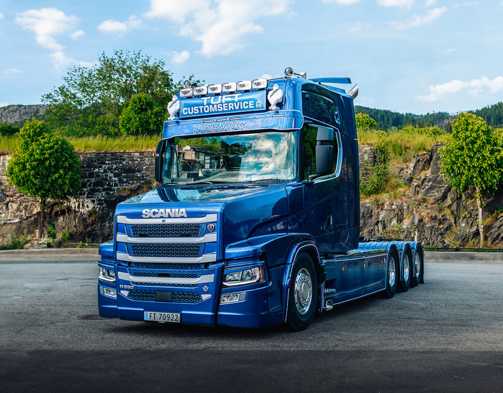 Osłona przeciwsłoneczna TruckStyle Sweden Scania NextGen 30cm