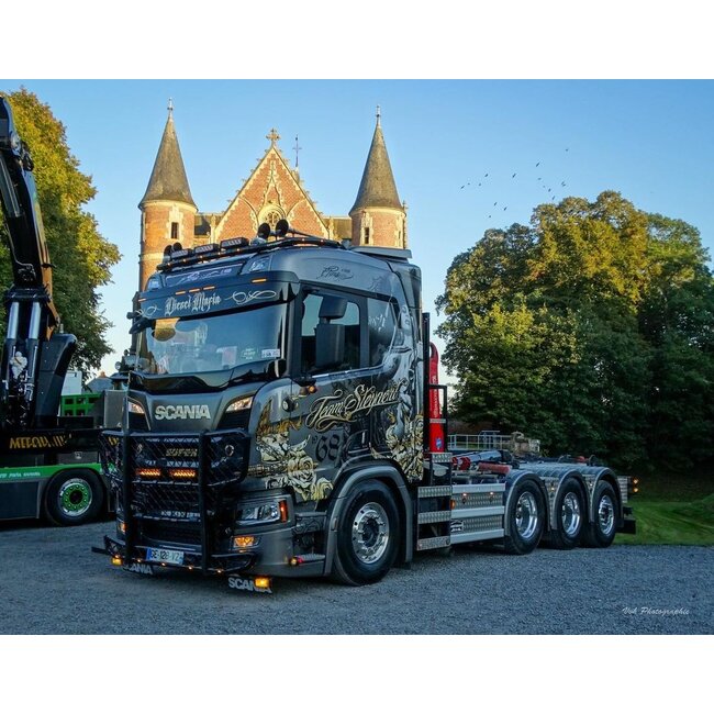 TruckStyle Sweden Zonneklep Scania NextGen 35cm - Rond