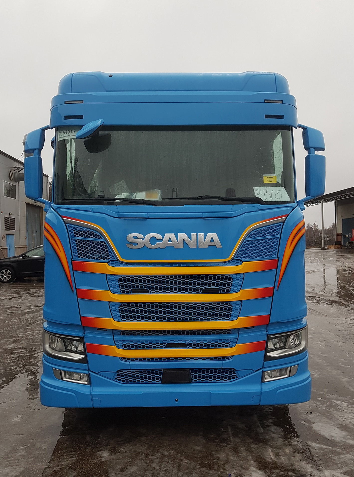 TruckStyle Sweden Zonneklep Scania NextGen 30cm - Recht