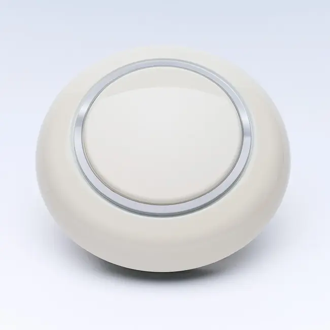 Three-spoke Steering Wheel 53cm White