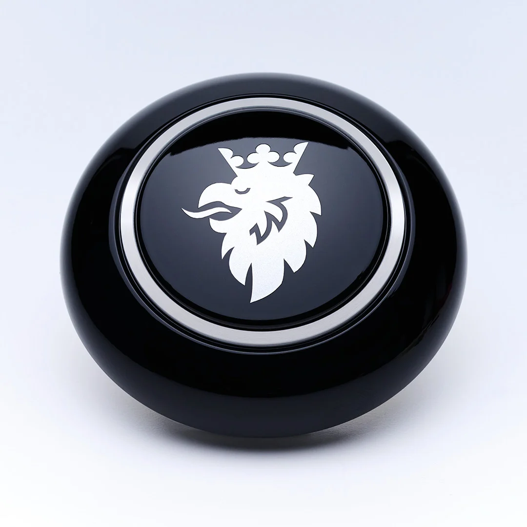 Three-spoke Steering Wheel 50cm Black