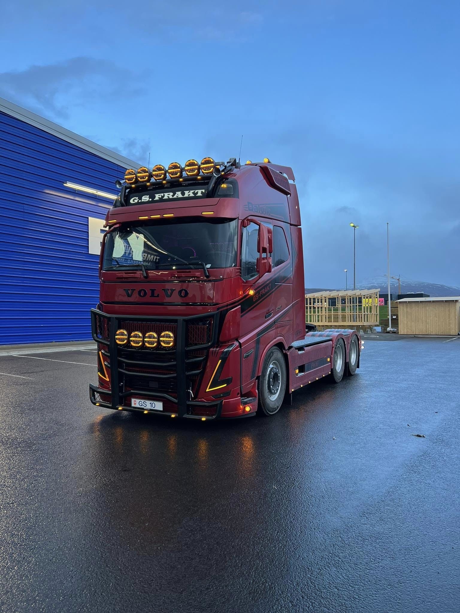 Osłona przeciwsłoneczna TruckStyle Sweden do Volvo FH4/FH5/Aero