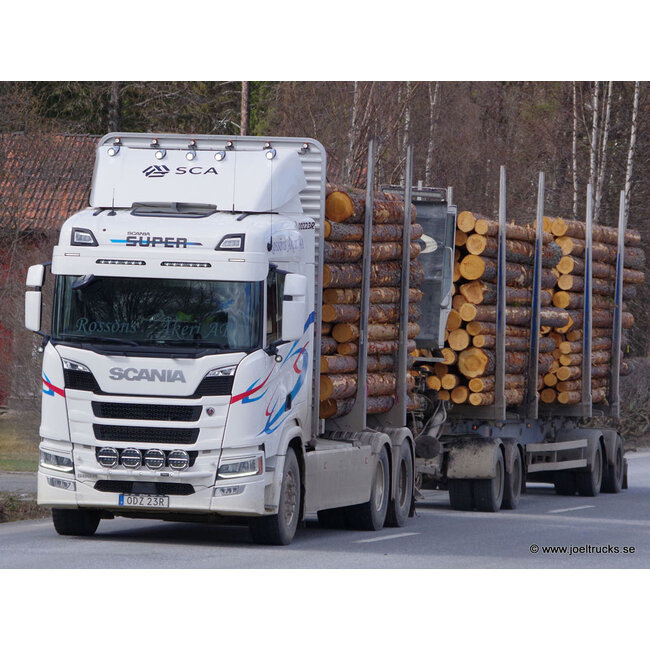 Osłona przeciwsłoneczna TruckStyle Sweden Scania NextGen 30 cm - płaska