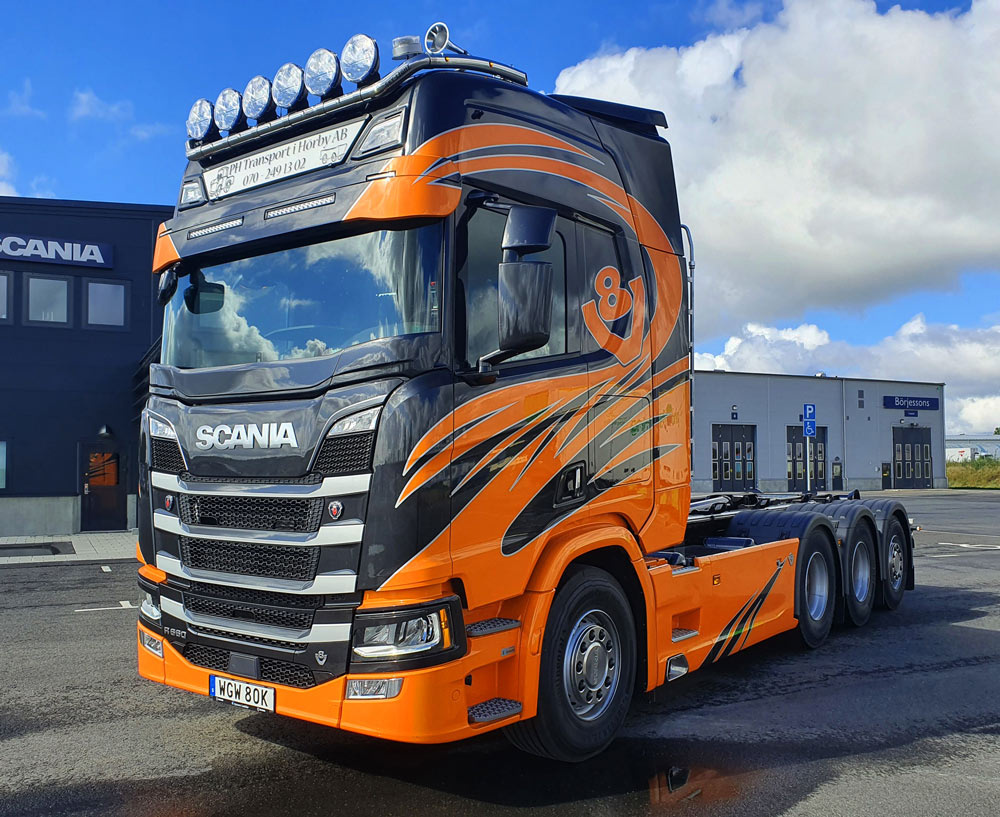 Osłona przeciwsłoneczna TruckStyle Sweden Scania NextGen 30cm